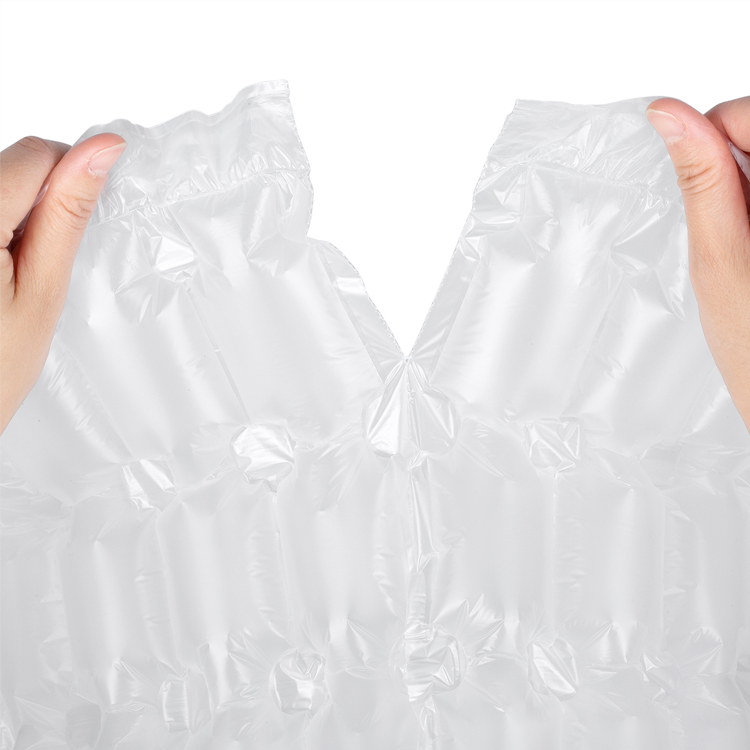 Воздушная упаковка в действии